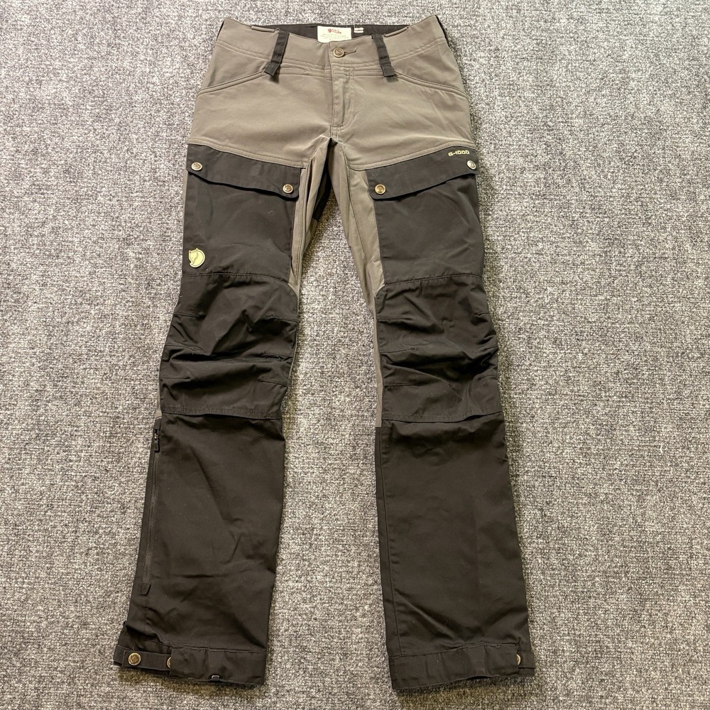 Fjallraven Two-Tone GRAY and Black Outdoor Pants